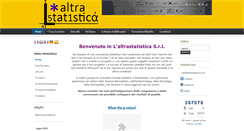 Desktop Screenshot of laltrastatistica.com